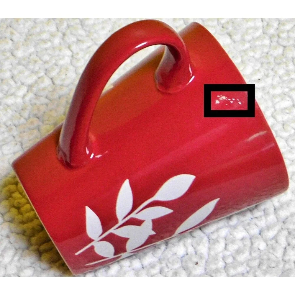 California Pantry Red Fern Tea Set